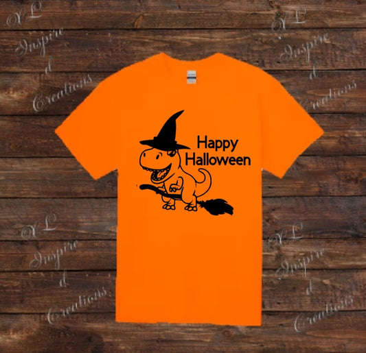 Witch trex happy Halloween